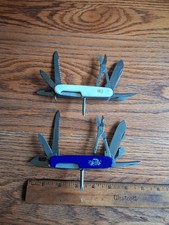 2 New Old Stock Multi Tool Camping Knives Stainless Colonial Knife USA picture