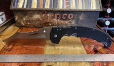 Cold Steel Mayhem Atlas Lock Cleaver Knife G10 With Extra Left Handed Clip picture