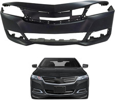 Front Bumper Cover Plastic Black Compatible with 2014 2015 2016 2017 2018 2019 2 picture