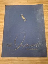 Original 1954 Chrysler Imperial Prestige Sales Brochure Catalog XLNT CS-311 picture