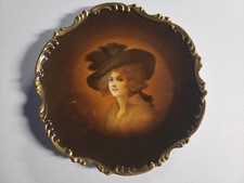 Antique Bavarian Porcelain Plate (Zeh Scherzer & Co) 1880-1918 Rembrandt Limoges picture