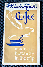 G WASHINGTON'S COFFEE MADE INSTANTLY IN THE CUP NEW YORK BOOKLET picture