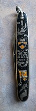 Vintage  1930s–1950s Voos Princeton Universit Knife .925 Sterling Silver Scales picture