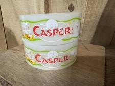 Vintage 1996 Casper the Friendly Ghost Cereal Bowls By Quaker Oats Set of 2 picture