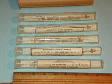 5 Vtg BENDIX AVIATION CORP Friez Sensitive Hair Element Radiosonde 1957 Humidity picture