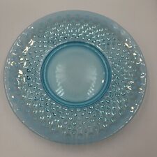 Vintage Fenton Blue Hobnail Opalescent Glass 8