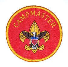 BSA/Scouting America CampMaster position patch 3.5