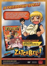 2006 Zatch Bell Anime Series Vintage Print Ad/Poster Vol 4 TV DVD Video Pop Art picture