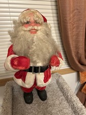 Vintage Harold Gale Santa Claus 19”  Unusual Face picture