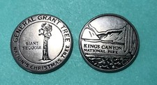 Kings Canyon National Park General Grant Tree Collectible Token picture