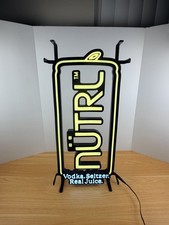 Nutrl Vodka Seltzer Color Changing LED Opti Neon Beer Sign 23x11” picture