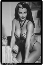 Sexy Lily Munster Pinup Refrigerator Magnet  picture