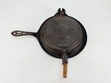 Griswold made Alfred Andresen  CAST IRON Krumkake WAFFLE IRON MAKER -HIGHBASE picture