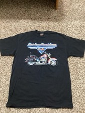 Harley Davidson Cafe ~ New York ~ Brand New XL Black T-shirt Made in USA picture