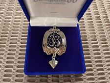 Club 33 Exclusive Disneyland 60th Diamond Anniversary Pin In Blue Box- Sold Out picture