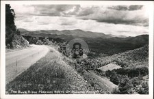 Blowing Rock, North Carolina NC Blue Ridge Parkway of Rock Cline Vintage RPPC picture
