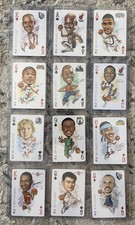 (12) 2004-05 ALL PRO NBA Playing Card LOT Iverson Shaq Garnett Wade Duncan Vince picture