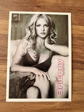 Britney Spears Rare Black & White Vintage Turkish Magazine Card Collectible picture