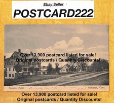 CT Hampton 1901-07 udb antique postcard THE HAMPTON HOTEL Connecticut picture