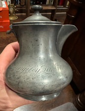 Rangely Lake House Teapot Maine ME Sandy River Railroad Silverplate 1900 Hotel picture