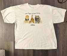 Vintage Disney Animal Kingdom Tigger Lions Tigers Bears Oh My T Shirt XXL picture
