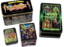 1993, 1994 & 1995 Special Edition Tin Set Defiant Cards Complete, EASY RIDER, ++ picture