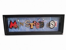 Disney Parks Main Street USA Icon Letters Shadow Box By Dave Avanzino picture