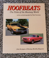 Hoofbeats  - The Pulse of the Mustang World written and signed by Tom Corcoran picture