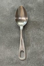 Vintage U.S. Army Military Mess Kit Spoon Stainless Steel US Marked Field Gear picture