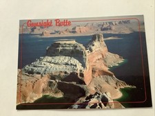 GUNSIGHT BUTTE ON LAKE POWELL Postcard picture