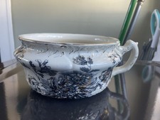 Beautiful Antique Ralph Hammersley & Son Chamber Pot Stamped Ivory RHS -RARE picture