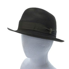 Borsalino Wool Hat Brown Men’s Made in Italy 54cm AB  (Ages 14+) picture