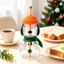 2026 Snoopy x Starbucks Glass Cold Cup Fan Made picture