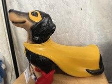 2025 Haunted Living 14inch Lighted Super Dachsund Blow Mold Brand New EXCLUSIVE picture