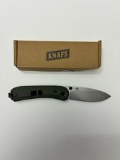 NEW Knafs - 00156 Lander Micarta 14C28N Pocket Knife picture
