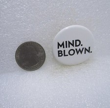 Mind Blown Button Pin picture