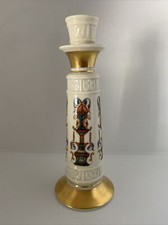 Vintage LENOX USA Lido Candlestick Gold Paint- Retired Pattern picture