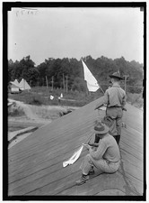 Photo:Junior Marines 1919 Boy Scouts Military Training Camp Children picture