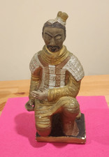 Vintage  Chinese Terracotta Army Kneeling Archer Warrior Statue 11