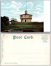 Old Fort Edgecomb Maine Postcard picture