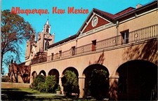 Vintage Postcard Albuquerque New Mexico San Felipe Church Photo By John Payne picture