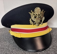 Vintage US Army Officer Cap Kingform De Luxe New York Service Dress Hat Cover picture