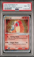 Entei EX Holo 91/95 - Pokemon Team Magma vs Team Aqua - PSA 8 picture