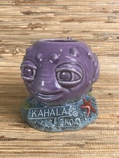 Purple Puffer Tiki Mug Kahala Koa Munktiki Imports New picture
