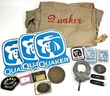 🤩ONE OF A KIND Quaker Oats Employee Collection UNIQUE Patches Knives OOAK Vtg picture