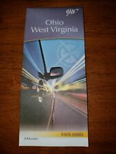 AAA OHIO / WEST VIRGINIA State Travel Road Map Vacation Roadmap OH / WV 2021 picture