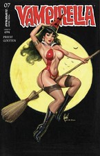 🔥🦇 VAMPIRELLA #7 (2026) CEDRIC POULAT 616 COMICS Trade Dress Variant A LTD 500 picture