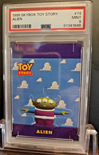 1995 SkyBox Toy Story #74 Alien Rookie Rc Card Pop Up POP 3 None ^ Highest picture