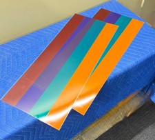 JUKEBOX WURLITZER 1015  1100 950  PILISTER TURNING COLOR  LIGHT CYLINDER SHEETS picture