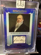 2025 Eternal Revelation Brigham Young Authentic History Relic Card #37/75 picture